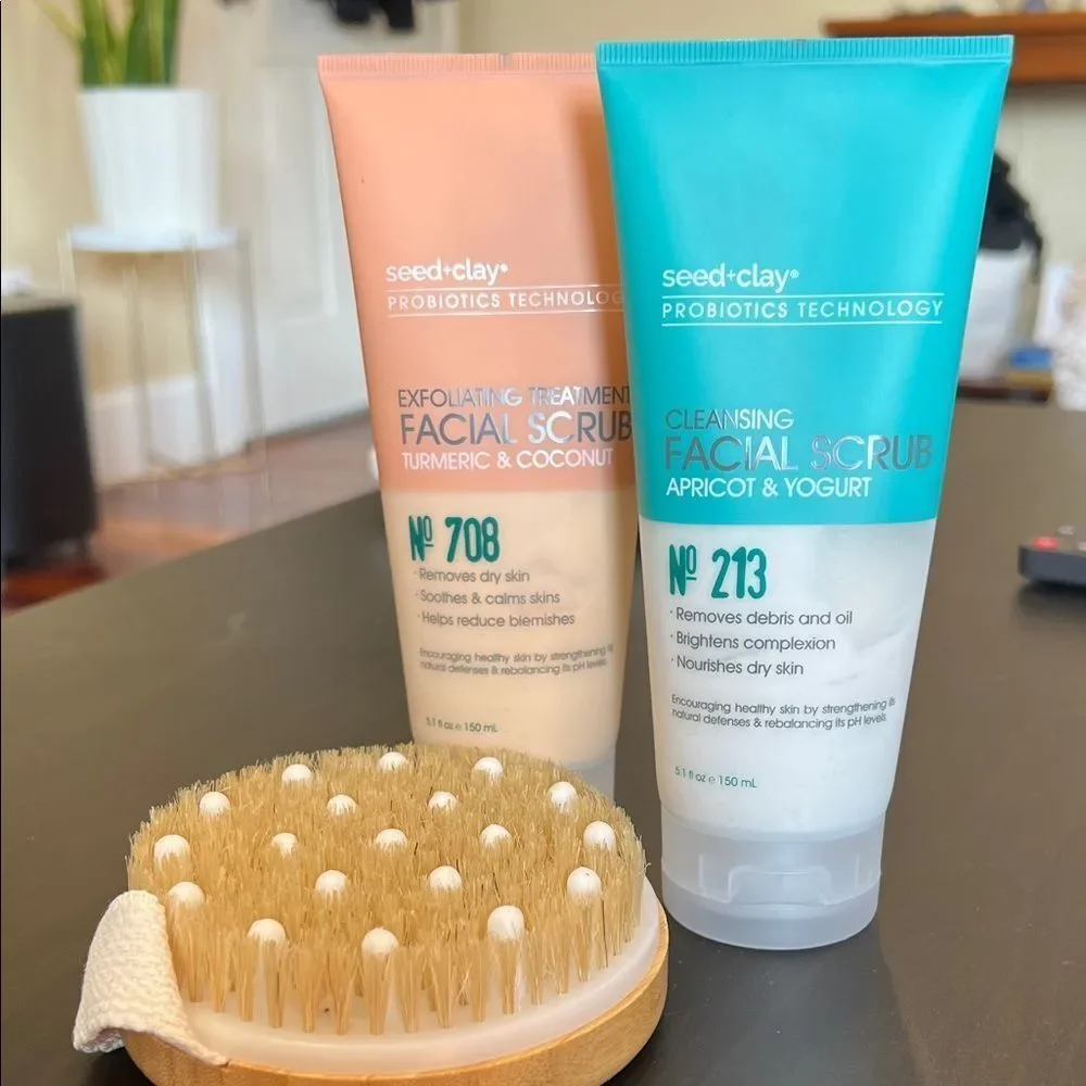Seed + Clay Scrub Set